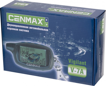 Автосигнализация Cenmax Vigilant V-7A с обратной связью брелок с ЖК дисплеем - купить недорого с доставкой в интернет-магазине