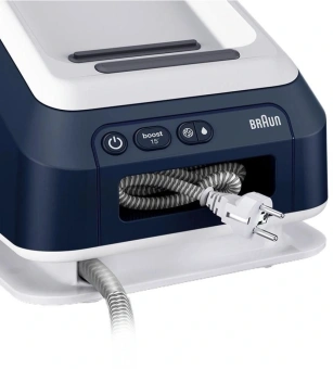 Парогенератор Braun CareStyle 7 IS7282BL 2700Вт синий/белый - купить недорого с доставкой в интернет-магазине