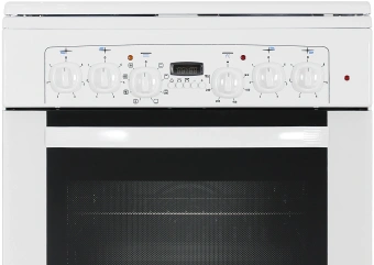 Плита Электрическая Gefest ЭП Н Д 6140-03 белый эмаль (металлическая крышка) - купить недорого с доставкой в интернет-магазине