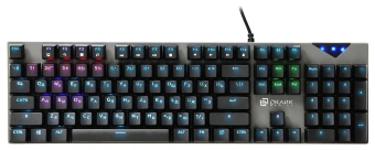 Клавиатура Оклик 935G RAGNAR механическая черный USB Multimedia for gamer LED (подставка для запястий) - купить недорого с доставкой в интернет-магазине
