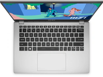 Ноутбук MSI Modern 14 C12MO-690RU Core i3 1215U 8Gb SSD256Gb Intel UHD Graphics 14" IPS FHD (1920x1080) Windows 11 Pro silver WiFi BT Cam (9S7-14J111-690) - купить недорого с доставкой в интернет-магазине