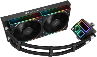 Система водяного охлаждения Thermalright Frozen Infinity 240 ARGB Soc-AM5/AM4/1200/1700/1851 черный 4-pin 28.2dB Al Ret (F-INFINITY-240-BL) - купить недорого с доставкой в интернет-магазине