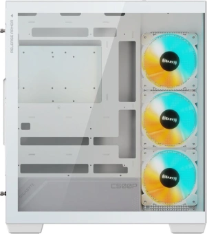 Корпус Gigabyte GB-C500PI ST белый без БП ATX 6x120mm 3x140mm 2xUSB3.0 audio bott PSU - купить недорого с доставкой в интернет-магазине