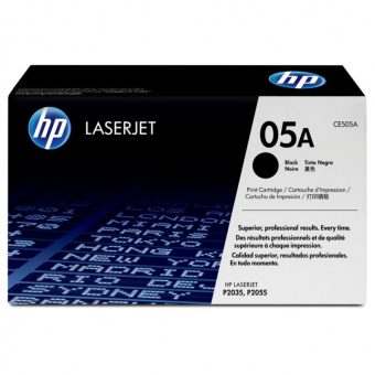 Картридж лазерный HP 05A CE505A черный (2300стр.) для HP LJ P2035/2055 - купить недорого с доставкой в интернет-магазине