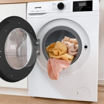 Стиральная машина Gorenje W5NGPI72SBS/C класс: A загр.фронтальная макс.:7кг белый инвертор - купить недорого с доставкой в интернет-магазине