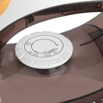 Утюг Scarlett SC-SI30K47 2200Вт коричневый/белый - купить недорого с доставкой в интернет-магазине