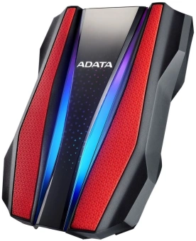 Жесткий диск A-Data USB3.0 1TB AHD770G-1TU32G1-CRD HD770G 2.5" красный - купить недорого с доставкой в интернет-магазине