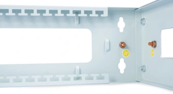 Кронштейн телекоммуникационный Cabeus NC-3U настен. регул.глуб. 3U 19" 450мм нагр.:15кг серый - купить недорого с доставкой в интернет-магазине