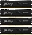 Память DDR4 4x32GB 3200MHz Kingston KF432C16BBK4/128 Fury Beast Black RTL Gaming PC4-25600 CL16 DIMM 288-pin 1.35В dual rank с радиатором Ret