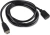 Кабель-удлинитель аудио-видео Buro HDMI (m)/HDMI (f) 2м. позолоч.конт. черный (BU-HDMI2.0-EXTND-2M) - купить недорого с доставкой в интернет-магазине