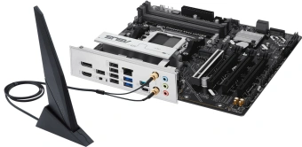 Материнская плата Asus B850M MAX GAMING WIFI SocketAM5 AMD B850 4xDDR5 mATX AC`97 8ch(7.1) GbLAN RAID+HDMI+DP - купить недорого с доставкой в интернет-магазине