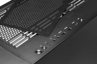 Корпус Zalman Z10 Duo черный без БП ATX 7x120mm 5x140mm audio bott PSU - купить недорого с доставкой в интернет-магазине