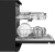 Посудомоечная машина Weissgauff DW 6038 B Inverter черный (полноразмерная) инвертор - купить недорого с доставкой в интернет-магазине