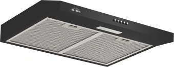 Вытяжка козырьковая Elikor Eco ONE 60 BK черный управление: кнопочное - купить недорого с доставкой в интернет-магазине