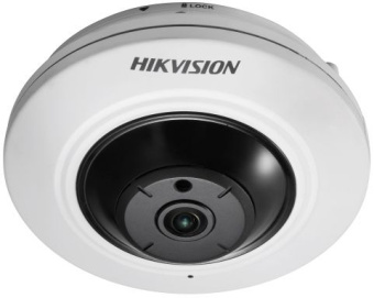 Камера видеонаблюдения IP Hikvision DS-2CD2955G0-ISU(1.05mm) 1.05-1.05мм цв. корп.:белый - купить недорого с доставкой в интернет-магазине