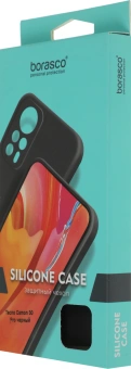 Чехол (клип-кейс) BoraSCO для Tecno Camon 30 Pro Silicone Case черный (73278) - купить недорого с доставкой в интернет-магазине