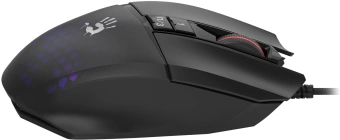 Мышь A4Tech Bloody W65 Max Mini черный оптическая 12000dpi USB 9but (W65 MAX MINI HONEYCOMB) - купить недорого с доставкой в интернет-магазине