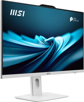 Моноблок MSI Pro AP272P 14M-664XRU 27" Full HD i7 14700 (2.1) 16Gb SSD512Gb UHDG 770 без ОС GbitEth WiFi BT 120W клавиатура мышь Cam белый 1920x1080 - купить недорого с доставкой в интернет-магазине