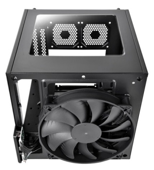 Корпус Thermaltake Core V1 черный без БП miniITX 2x80mm 1x120mm 1x140mm 2xUSB3.0 audio bott PSU - купить недорого с доставкой в интернет-магазине
