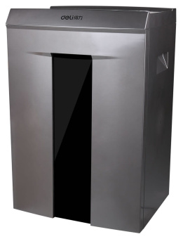 Шредер Deli 9906 серый с автоподачей (секр.P-5) фрагменты 16лист. 30лтр. скрепки скобы пл.карты CD - купить недорого с доставкой в интернет-магазине