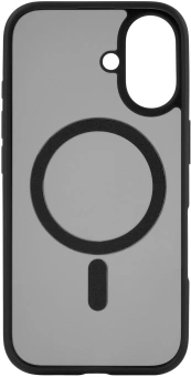 Чехол (клип-кейс) uBear для Apple iPhone 16 Cloud with MagSafe черный (CS427BL61MT-I24M) - купить недорого с доставкой в интернет-магазине