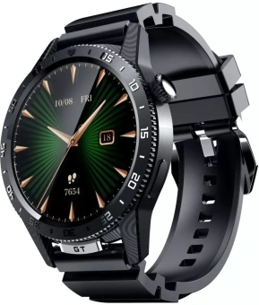 Смарт-часы Tecno Watch GT 1.504" AMOLED корп.черный рем.черный (WGT01) - купить недорого с доставкой в интернет-магазине