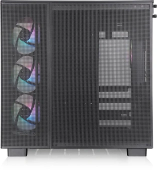 Корпус Thermaltake View 380 XL TG ARGB черный без БП E-ATX 2x120mm 2xUSB3.0 audio bott PSU - купить недорого с доставкой в интернет-магазине