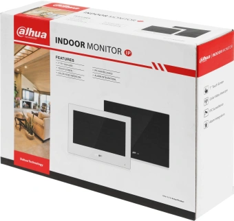Видеодомофон Dahua DHI-VTH2621GW-P белый - купить недорого с доставкой в интернет-магазине