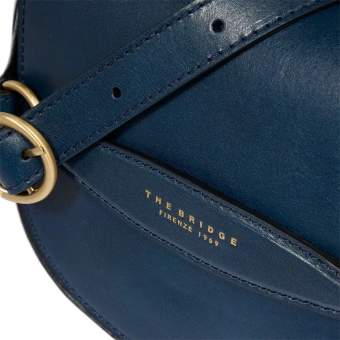 Сумка кросс-боди женская The Bridge Bettina 04371201/YH темно-синяя натур.кожа - купить недорого с доставкой в интернет-магазине