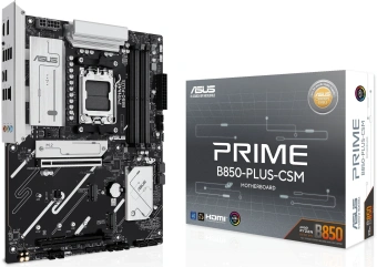 Материнская плата Asus PRIME B850-PLUS-CSM SocketAM5 AMD B850 4xDDR5 ATX AC`97 8ch(7.1) 2.5Gg RAID+HDMI+DP - цена, купить или заказать с доставкой в интернет-магазине Материнская плата Asus PRIME B850-PLUS-CSM SocketAM5 AMD B850 4xDDR5 ATX AC`97 8ch(7.1) 2.5Gg RAID+HDMI+DP - купить недорого с доставкой в интернет-магазине