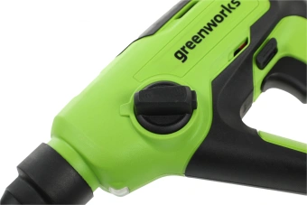 Перфоратор Greenworks GD24SDS1 патрон:SDS-plus уд.:1.2Дж аккум. (кейс в комплекте) - купить недорого с доставкой в интернет-магазине