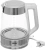 Чайник электрический Haier HK-500 1.7л. 2200Вт серый/белый корпус: стекло/пластик (TD0029955RU) - цена, купить или заказать с доставкой в интернет-магазине Чайник электрический Haier HK-500 1.7л. 2200Вт серый/белый корпус: стекло/пластик (TD0029955RU) - купить недорого с доставкой в интернет-магазине