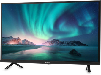 Телевизор LED Hyundai 32" H-LED32BS5002 Android TV Frameless черный HD 60Hz DVB-T2 DVB-C DVB-S DVB-S2 USB WiFi Smart TV - купить недорого с доставкой в интернет-магазине
