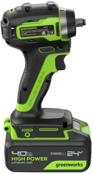 Гайковерт Greenworks G24IW200 аккум. патрон:квад.3/8" (3803607CUB) - купить недорого с доставкой в интернет-магазине