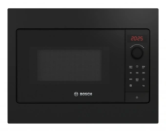 Микроволновая печь Bosch BFL523MB4 черный (встраиваемая) - купить недорого с доставкой в интернет-магазине