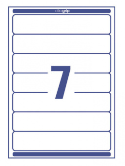Этикетки Avery Zweckform L4760-25 A4 38x192мм 7шт на листе/80г/м2/25л./белый самоклей. универсальная - купить недорого с доставкой в интернет-магазине