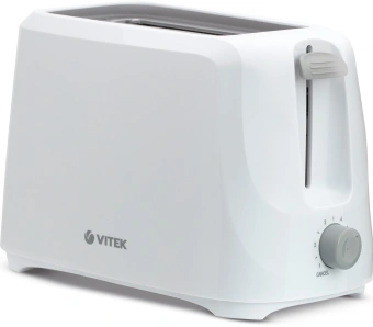 Тостер Vitek VT-9001 700Вт белый - купить недорого с доставкой в интернет-магазине