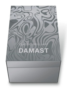 Нож перочинный Victorinox Classic Brilliant Damast (0.6221.34) 58мм 5функц. серебристый подар.коробка - купить недорого с доставкой в интернет-магазине