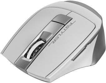 Мышь A4Tech Fstyler FB35S белый/серый оптическая 2000dpi беспров. BT/Radio USB для ноутбука 5but (FB35S USB ICY WHITE) - купить недорого с доставкой в интернет-магазине