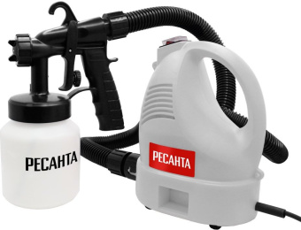 Краскопульт Ресанта ЭКП-700В 700Вт бак:800мл 1000мл/мин - купить недорого с доставкой в интернет-магазине