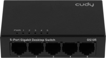 Коммутатор Cudy GS105 (L2) 5x1Гбит/с неуправляемый - купить недорого с доставкой в интернет-магазине