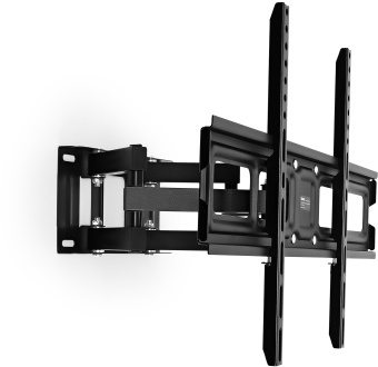 Кронштейн для телевизора Buro MF3 черный 32"-70" макс.40кг настенный поворотно-выдвижной и наклонный - купить недорого с доставкой в интернет-магазине