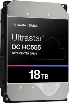 Жесткий диск WD SATA-III 18TB 0B48723 WUH722018CLE6L4 Ultrastar DC HC555 512E (7200rpm) 512Mb 3.5" - купить недорого с доставкой в интернет-магазине