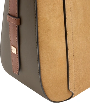 Сумка кросс-боди женская Piquadro Circle BD6657W92/SAVES песочная/зеленая натур.кожа - купить недорого с доставкой в интернет-магазине