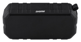Колонка порт. Digma S-40 черный 10W 1.0 BT 2000mAh (SP4010B) - купить недорого с доставкой в интернет-магазине