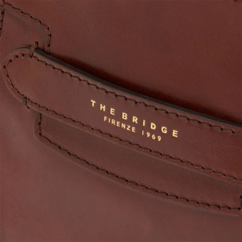 Сумка женская The Bridge Lucrezia 04190601/14 коричневая натур.кожа - купить недорого с доставкой в интернет-магазине