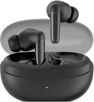 Гарнитура внутриканальные Tecno Buds 4 BD04 черный беспроводные bluetooth в ушной раковине (BD04 BLACK) - купить недорого с доставкой в интернет-магазине
