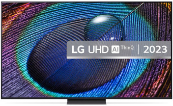Телевизор LED LG 65" 65UR91006LA.ARUB черный 4K Ultra HD 50Hz DVB-T DVB-T2 DVB-C DVB-S DVB-S2 USB WiFi Smart TV - купить недорого с доставкой в интернет-магазине