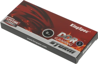 Память DDR5 8GB 5600MHz Kingspec KS5600D5M13508G RTL Gaming PC5-44800 CL40 DIMM 288-pin 1.35В single rank с радиатором Ret - купить недорого с доставкой в интернет-магазине