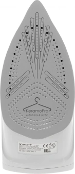 Утюг Scarlett Green Line SC-SI30K60 2400Вт белый/серый - купить недорого с доставкой в интернет-магазине